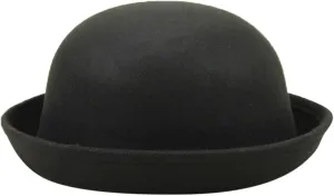 Women Elegant Cloche Round Hat for Women 1920s Fedora Ladies Bucket Hats Vintage Flower Church Hat for Women